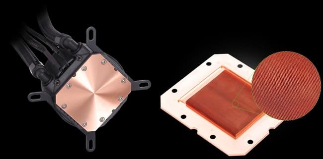 واتربلاک تمام مسی GLACIER ECO با ساختار میکروکانال