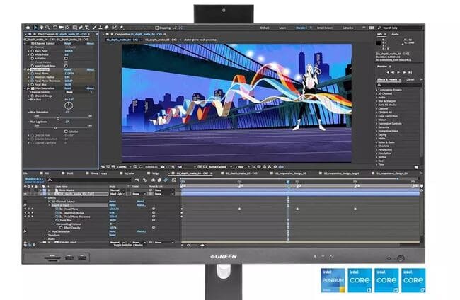 پردازنده‌های نسل 14 اینتل در AiO سری 600 گرین