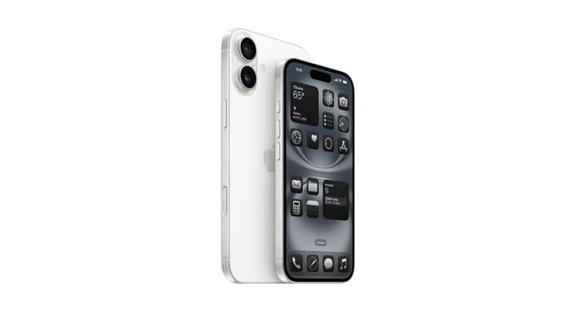 iPhone 16 سفید