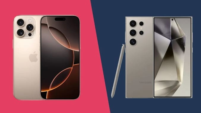 مقایسه آیفون ۱۶ پرو مکس با گلکسی S24 Ultra