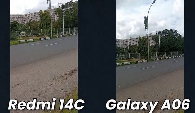 مقایسه دوربین Galaxy A06 و Redmi 14c