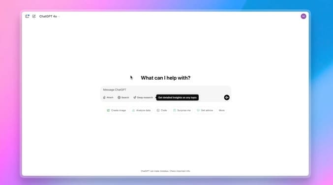 Deep Research معرفی شد