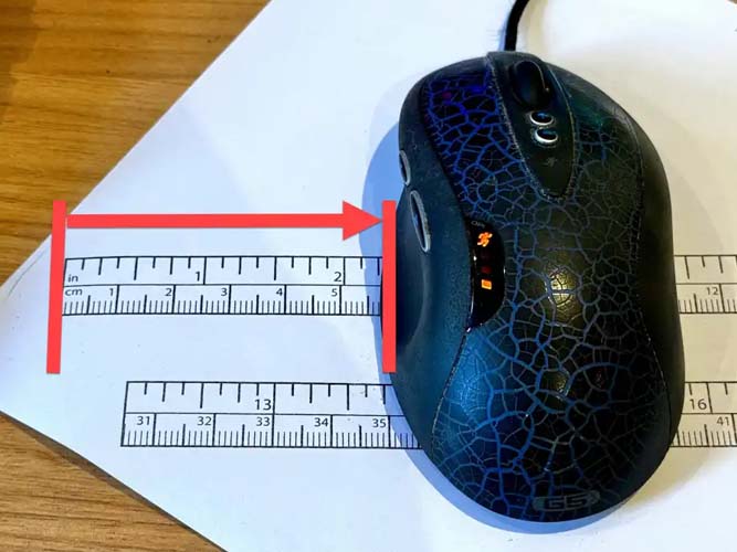 تست دقت ماوس در ویندوز