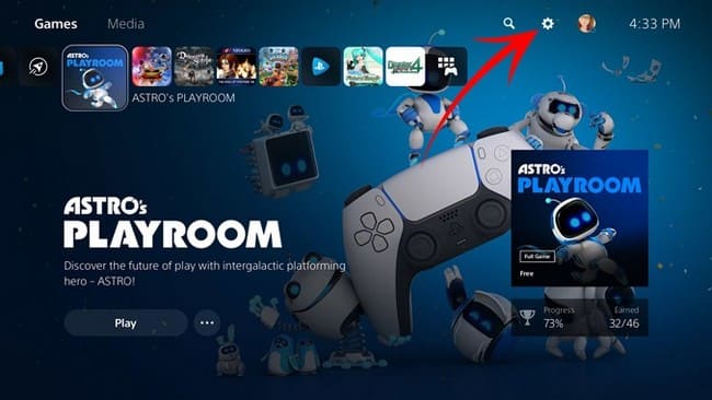 وصل کردن دسته PS4 به PS5