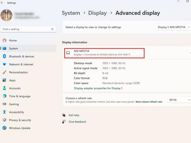 آپدیت کارت گرافیک nvidia در ویندوز 10