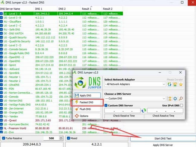 کاهش پینگ بازی ها
