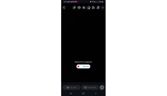 استیکر  Add Yours در اینستاگرام 