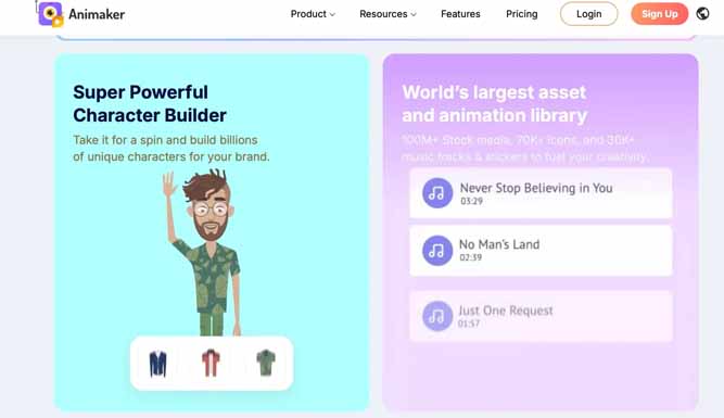 ساختن انیمیشن با هوش مصنوعی Animaker