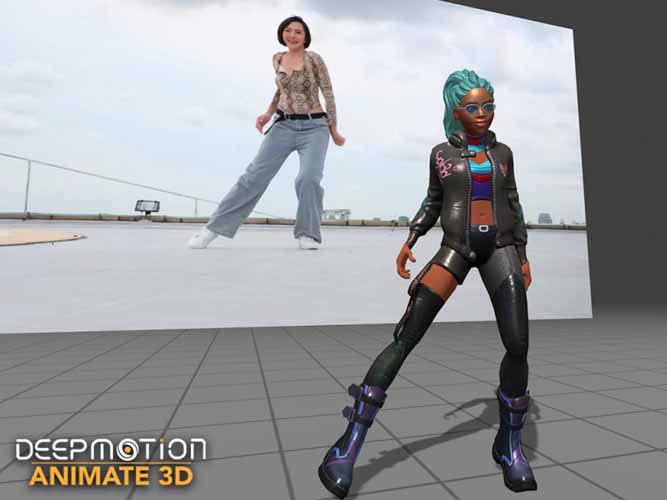 ساختن انیمیشن با قابلیت هوش مصنوعی DeepMotion