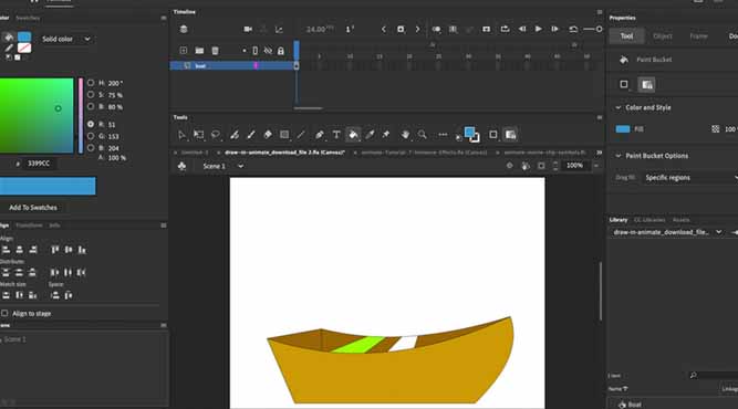 ساختن انیمیشن با قابلیت هوش مصنوعی Adobe Animate