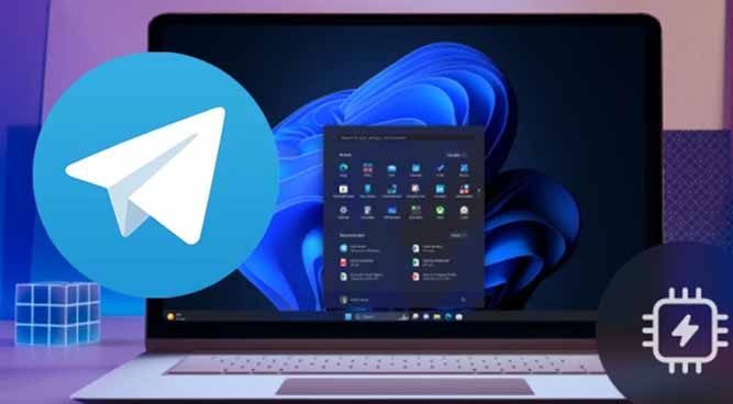 نرم‌افزار تلگرام روی لپ‌تاپ ARM