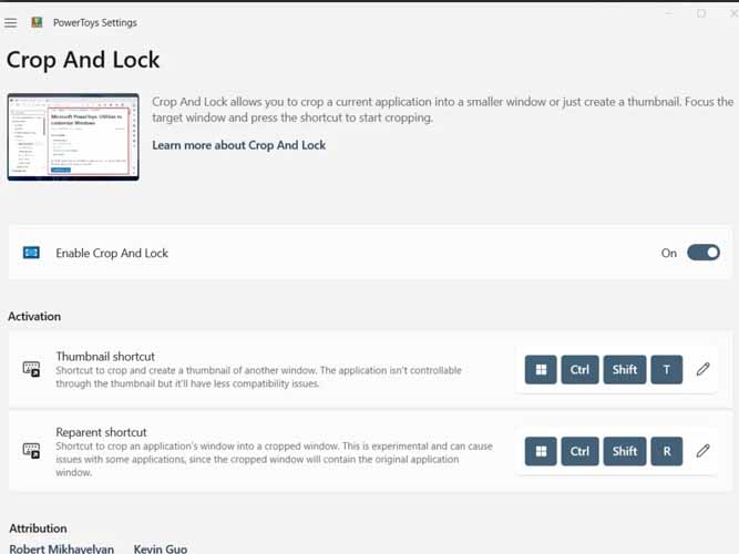 ابزار Crop And Lock پاورتویز ویندوز