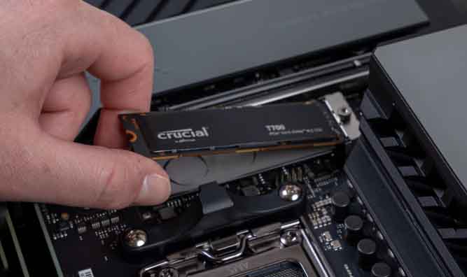 نصب حافظه SSD m2