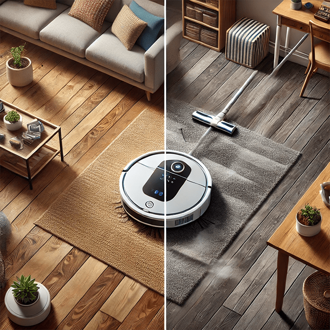 جاروهای رباتیک با کارایی بالا و عملکرد هوشمند، حتی در فضاهای فرششده نیز بهخوبی عمل میکنند