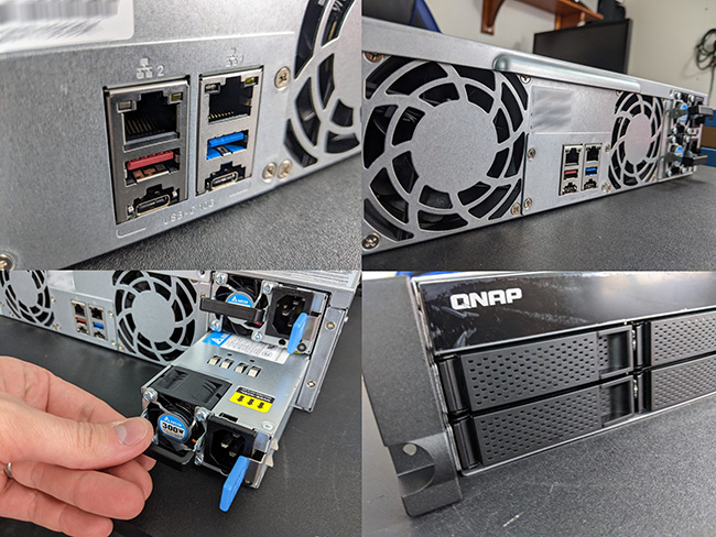 QNAP-TS-873AU-Rackmount-سرور ذخیره ساز کیونپ