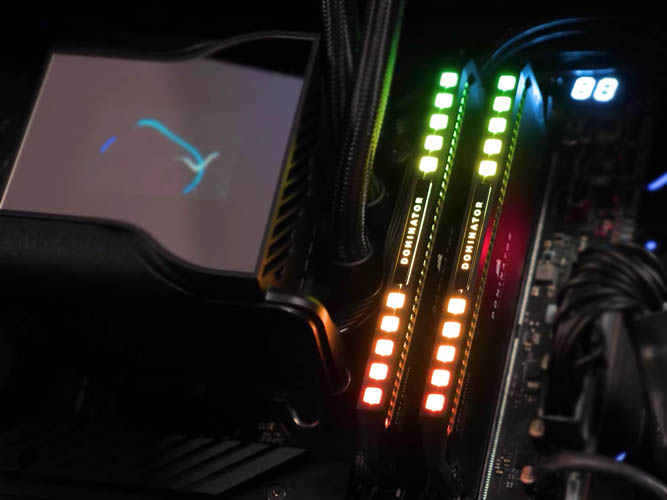 رمهای دومیناتور روی مادربورد