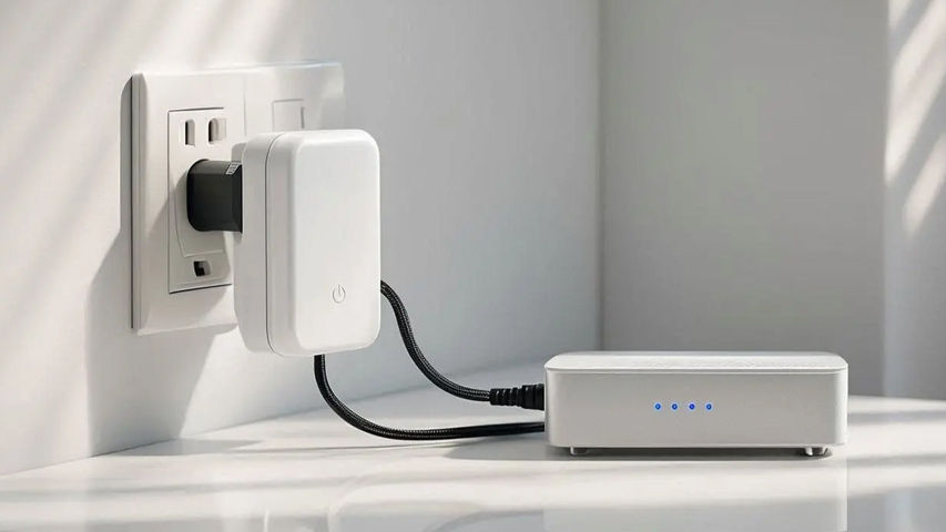 آداپتور مودم در برق