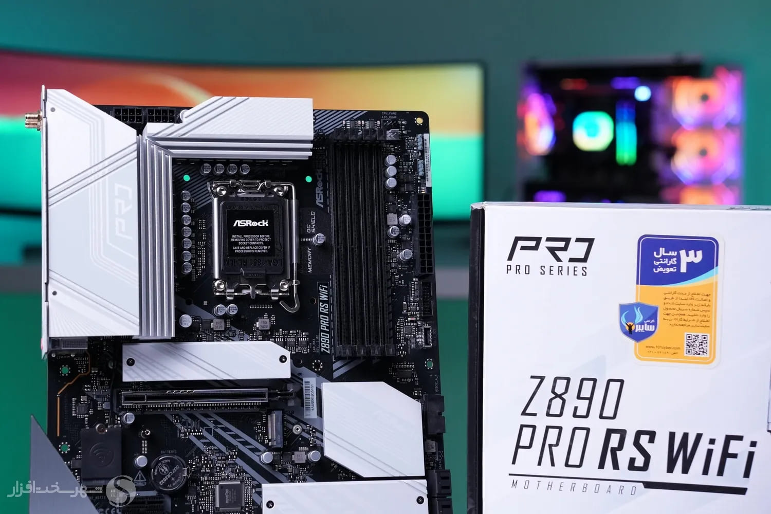 مادربرد ازراک مدل Z890 Pro RS WiFi