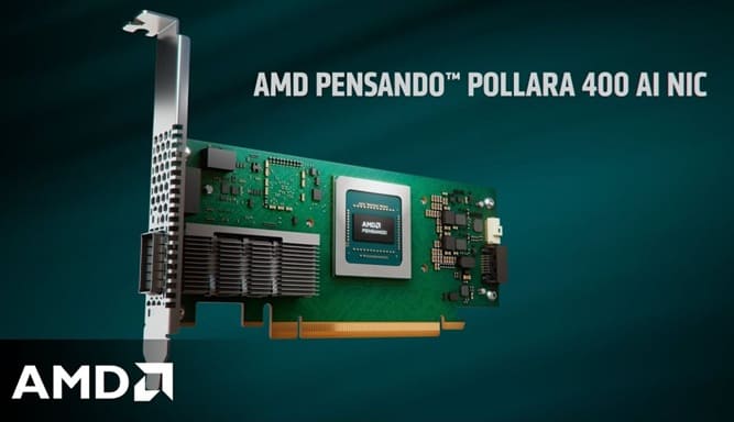 کارت شبکه فوق سریع AMD