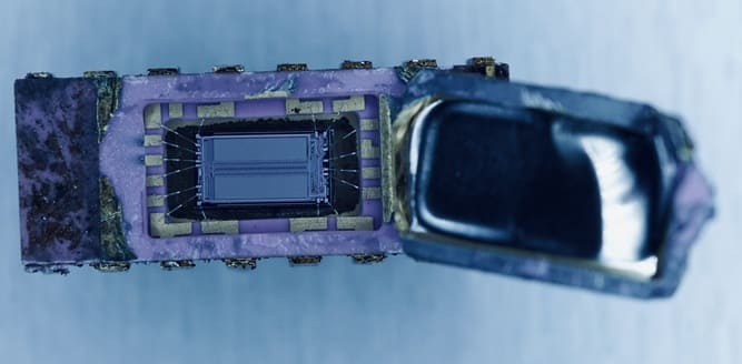 کالبدشکافی تراشه ساخت شوروی