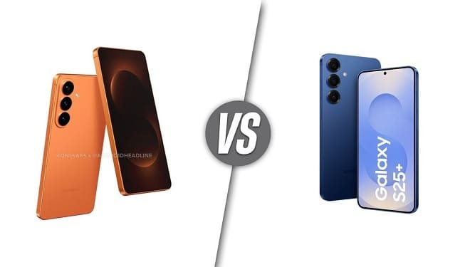 مقایسه گلکسی S26 با S25