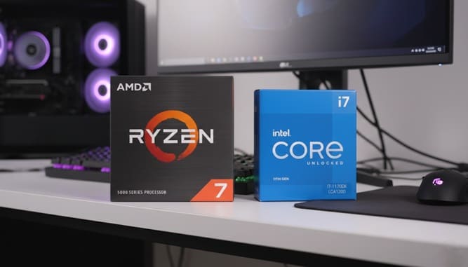 بازار پردازنده اینتل در برابر AMD