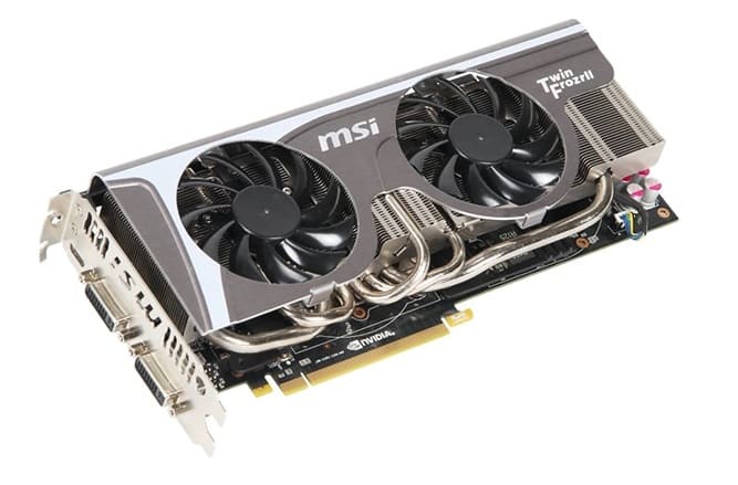 MSI GTX 580 TWIN FROZR