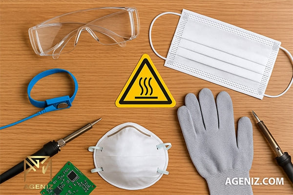 مهم‌ترین نکات ایمنی در لحیم‌کاری