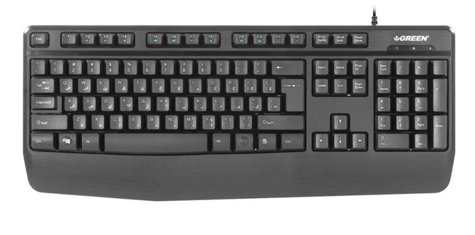 نمای کلی کیبورد گرین GK306
