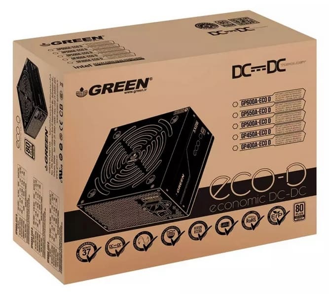 بسته بندی پاور ECO D گرین