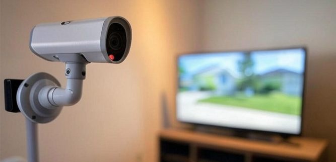 اتصال دوربین آنالوگ به تلویزیون