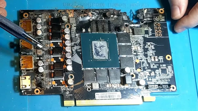 سوختن قطعات