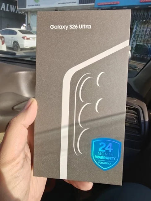 جعبه گوشی Galaxy S26 Ultra