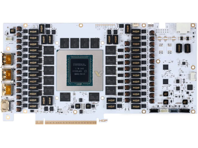 گرافیک حرفه ای RTX 5090D Hall of Fame XOC