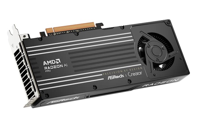  کارت گرافیک ازراک Radeon AI PRO R9700 Creator