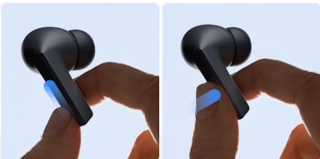 کنترل لمسی Galaxy Buds3 FE