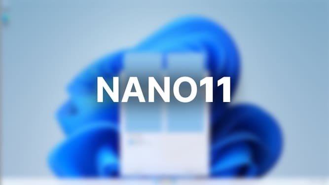 ویندوز Nano11 
