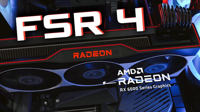 فناوری FSR 4 روی کارت 6800