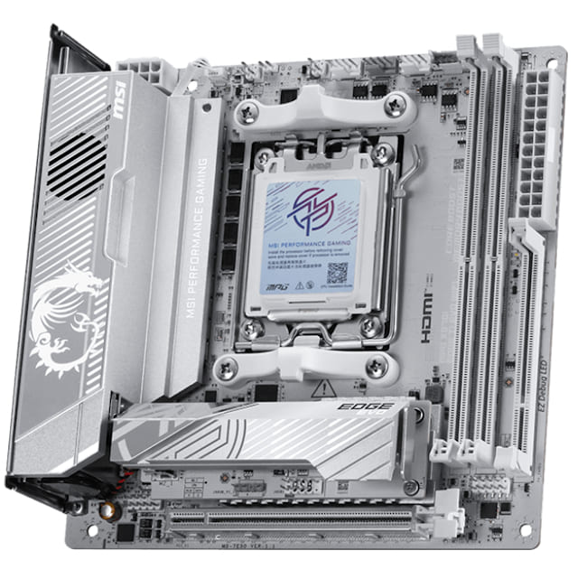 طراحی مادربرد MPG X870I EDGE TI EVO WIFI