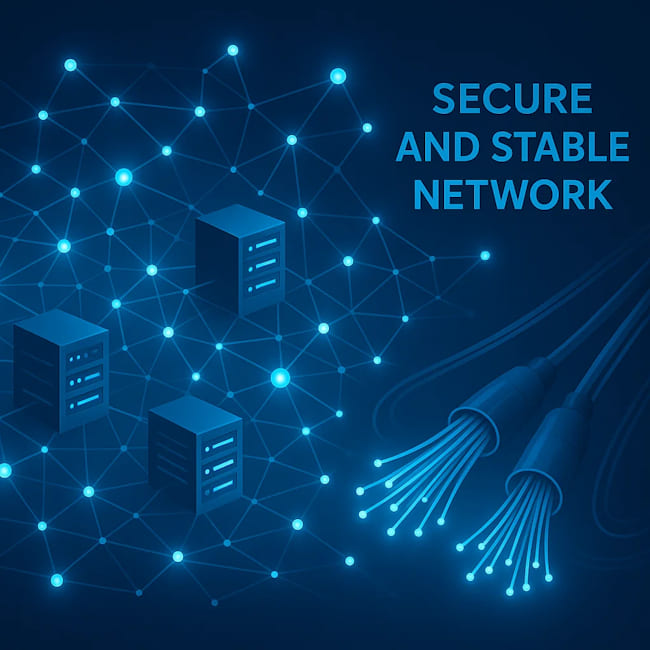 امنیت و پایداری شبکه