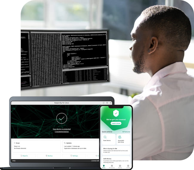 کسپرسکی Kaspersky Standard for Linux