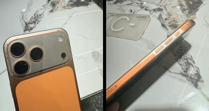 رنگ رفتگی آیفون