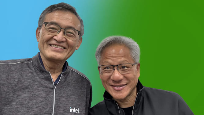 شراکت انویدیا و اینتل