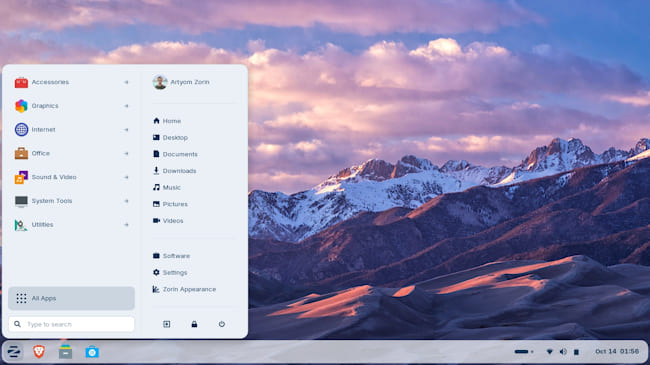 آیکون ویندوز 1 در لینوکس