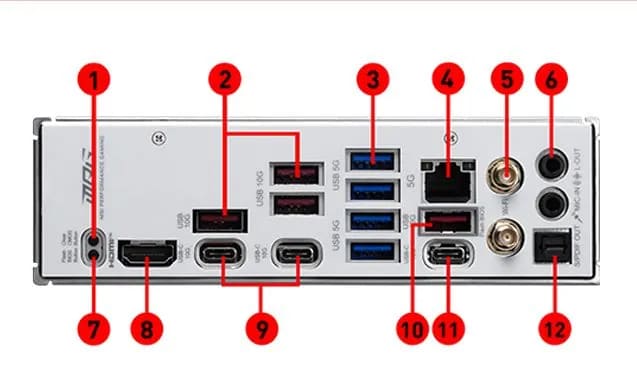 مادربرد MPG B850M EDGE TI MAX WIFI