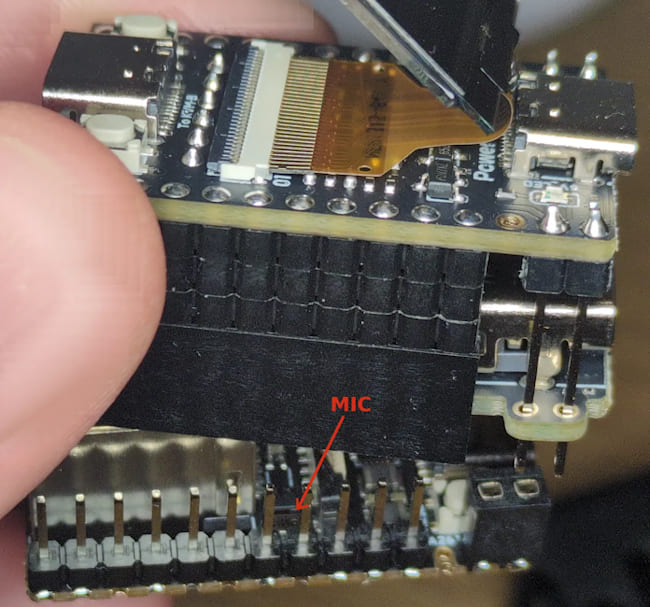 وجود میکروفن در NanoKVM 