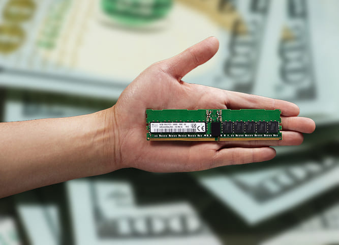 رم کامپیوتر دست ساز