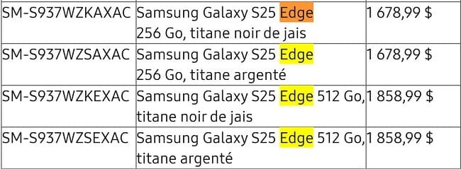 قیمت گوشی گلکسی اس 25 اج سامسونگ