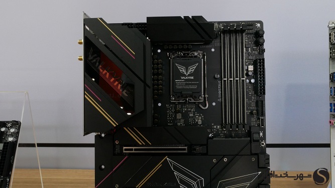 مادربرد BIOSTAR Z890 Valkyrie با طراحی پرمیوم در کامپیوتکس ۲۰۲۵