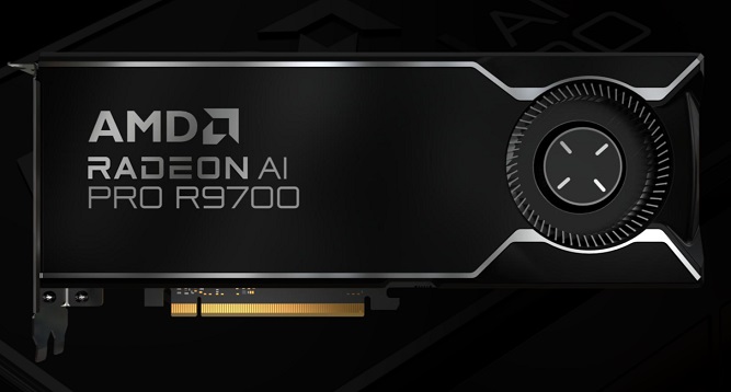 عملکرد کارت گرافیک Radeon AI PRO R9700